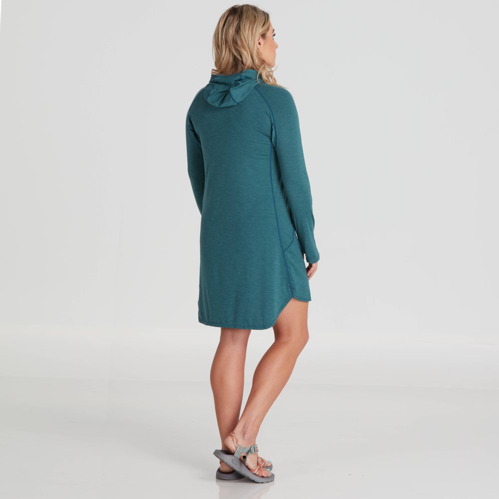 NRS Women's Silkweight Hoodie Dress