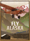 Backcountry Flights Metal Sign