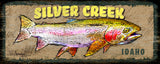 Rainbow Trout Textured Sign